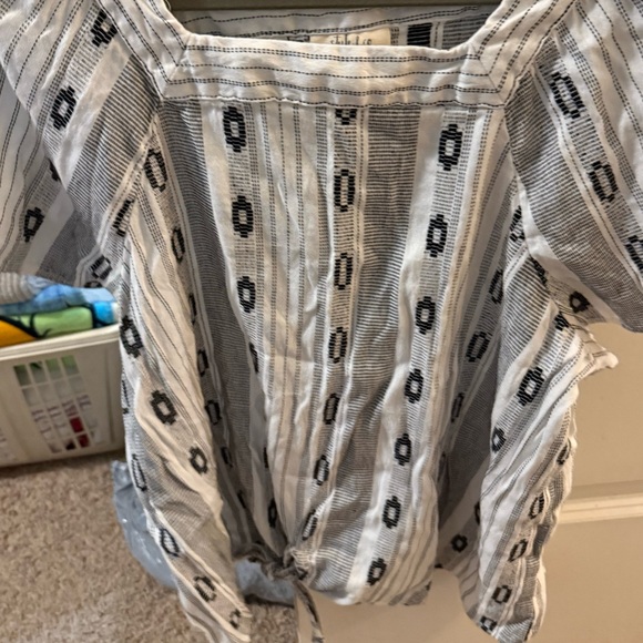 Style & Co set of 2 shirts| blue with white and black with white| size XL - Picture 8 of 15